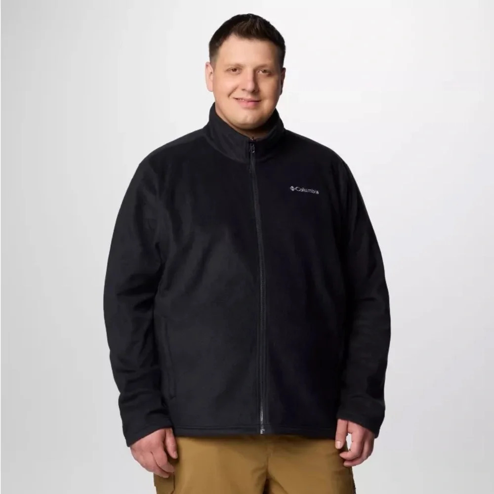 Columbia Interchange‎ Black Zip Fleece Jacket